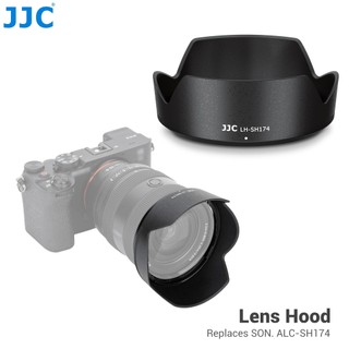  JJC Ống Kính Hood Cho Máy Ảnh Sony FE 20-70mm F4 G SEL2070G Thay Thế Sony ALC-SH174 Ống kính bảo vệ bóng râm Protector 