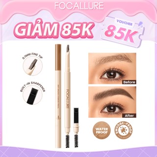  Bút chì kẻ mày FOCALLURE EverSharp Blade 0.1MM Siêu mịn lâu trôi mịn không đóng băng 