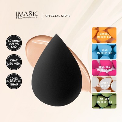 Bông mút trang điểm IMAGIC sử dụng khô/ ướt trang điểm hoàn hảo 8g