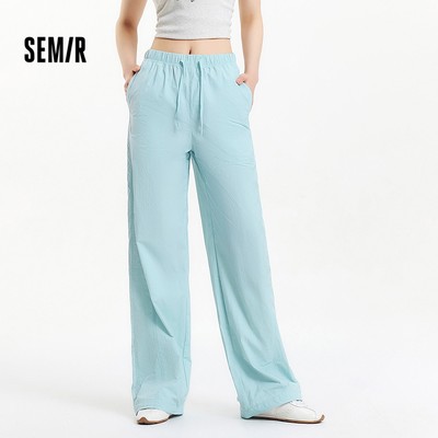 Quần Nữ Semir Hồng Rời Quần Nữ Thể Thao 2025 Mùa Hè Mới Thoáng Mát Nữ Quần Dài