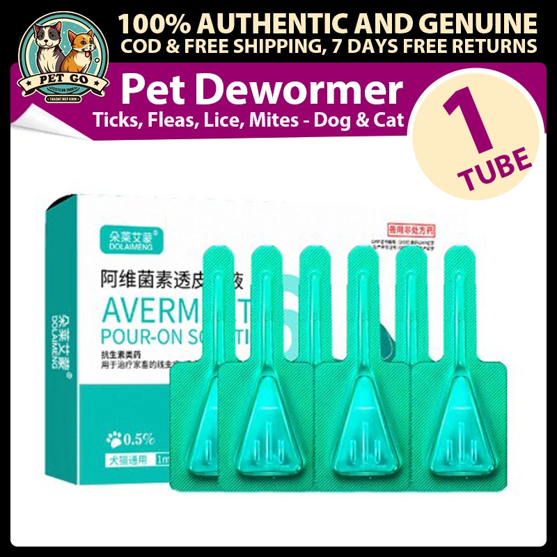 Avermectin Trị Giun Sán Cho Chó Mèo - Diệt Ve, Bọ Chét Hiệu Quả