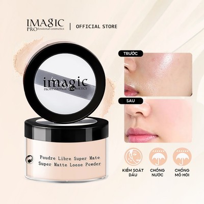 Phấn phủ IMAGIC dạng bột kiềm dầu siêu mịn cao cấp 77g