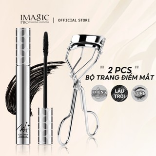 Imagic 2 Chiếc Mascara Trang Điểm Mắt + Dụng Cụ Uốn Mi Lâu Dài Mascara Curl Dụng Cụ Trang Điểm