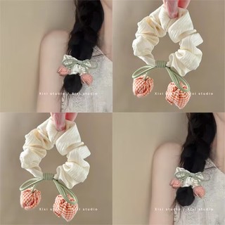 Buộc Tóc Ruột Lớn Tóc Nữ 2025 Phong Cách Mới Tulip Thấp Đuôi Ngựa Dây Tóc Đàn Hồi Cao Bền Đầu Dây