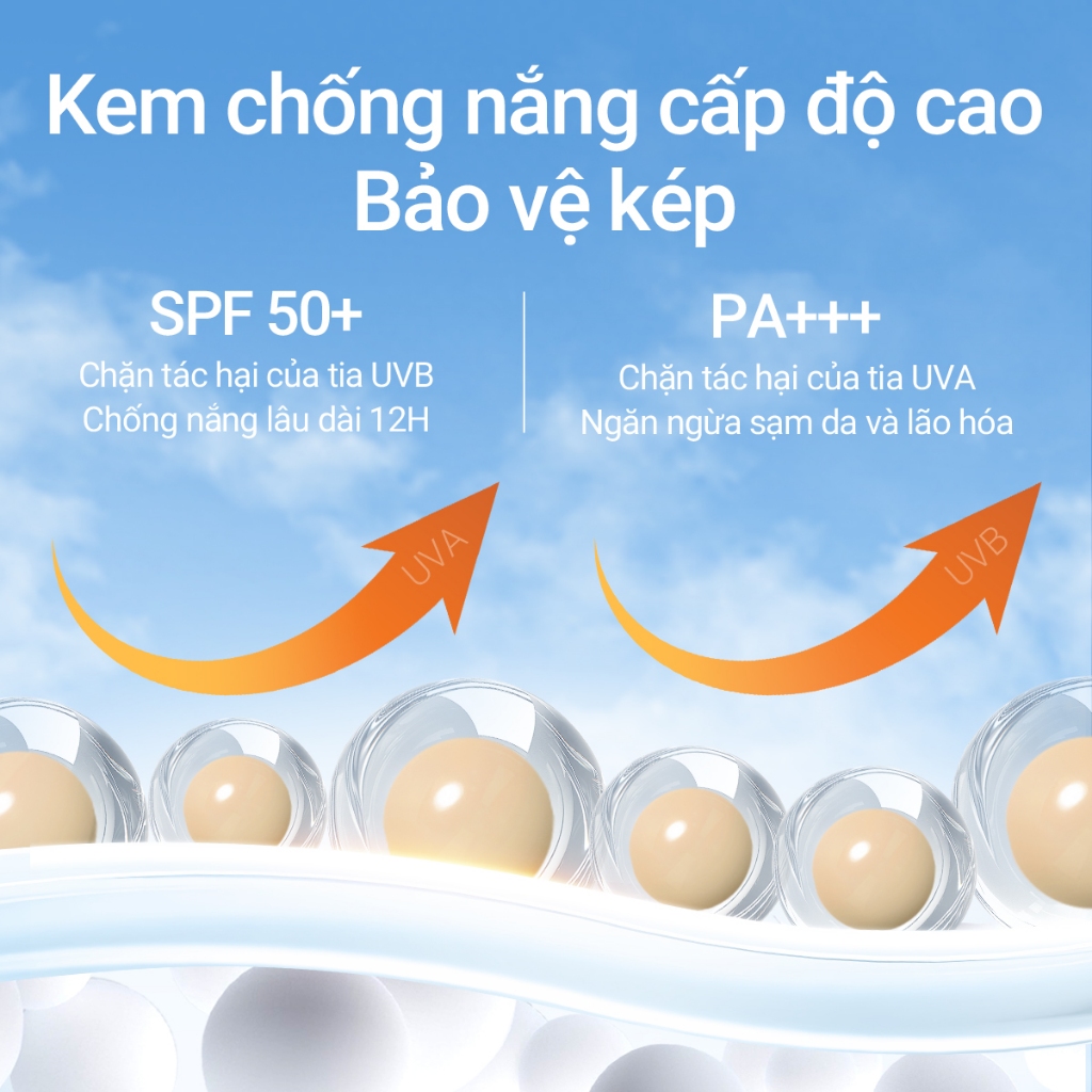【Combo】Carslan Phấn nén White Magnet Chống nắng lâu dài SPF 50 + PA + + + 9g + Kem nền lâu dài 30g