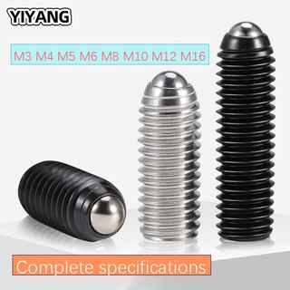 Lục Giác Ổ Cắm Bộ Điểm Bóng Thép Carbon Lò Xo Bóng Pít Tông Bộ Vít M3M4M5M6M810-16