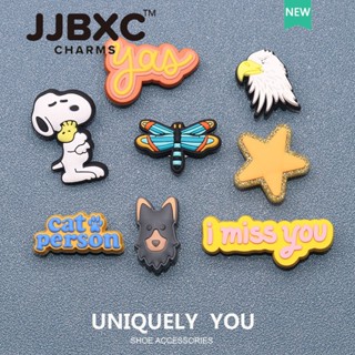 JJBXC Cross Charms Shoes Khóa Trang Trí Loạt Động Vật Hoạt Hình Dễ Thương Và Vui Nhộn Độc Quyền Phụ Kiện Chính Hãng Cho Giày Dép Cross Quà Tặng Đáng Yêu Sticker Dép Cross