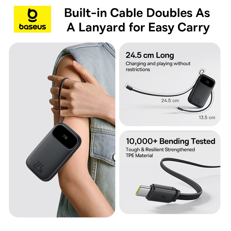 Baseus EnerFill FC31 Qpow 3 Màn hình kỹ thuật số Power Bank | BigBuy360 - bigbuy360.vn