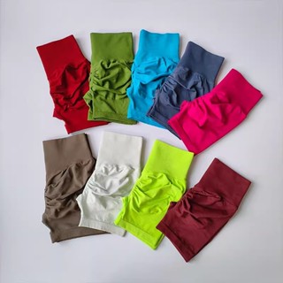 Mùa Hè Nữ Tập Yoga Quần Short Cao Cấp Thoáng Khí Thể Dục Quần Short Nâng Thể Thao Chạy Bộ Đi Xe Đạp Đẩy Tập Gym Quần Short