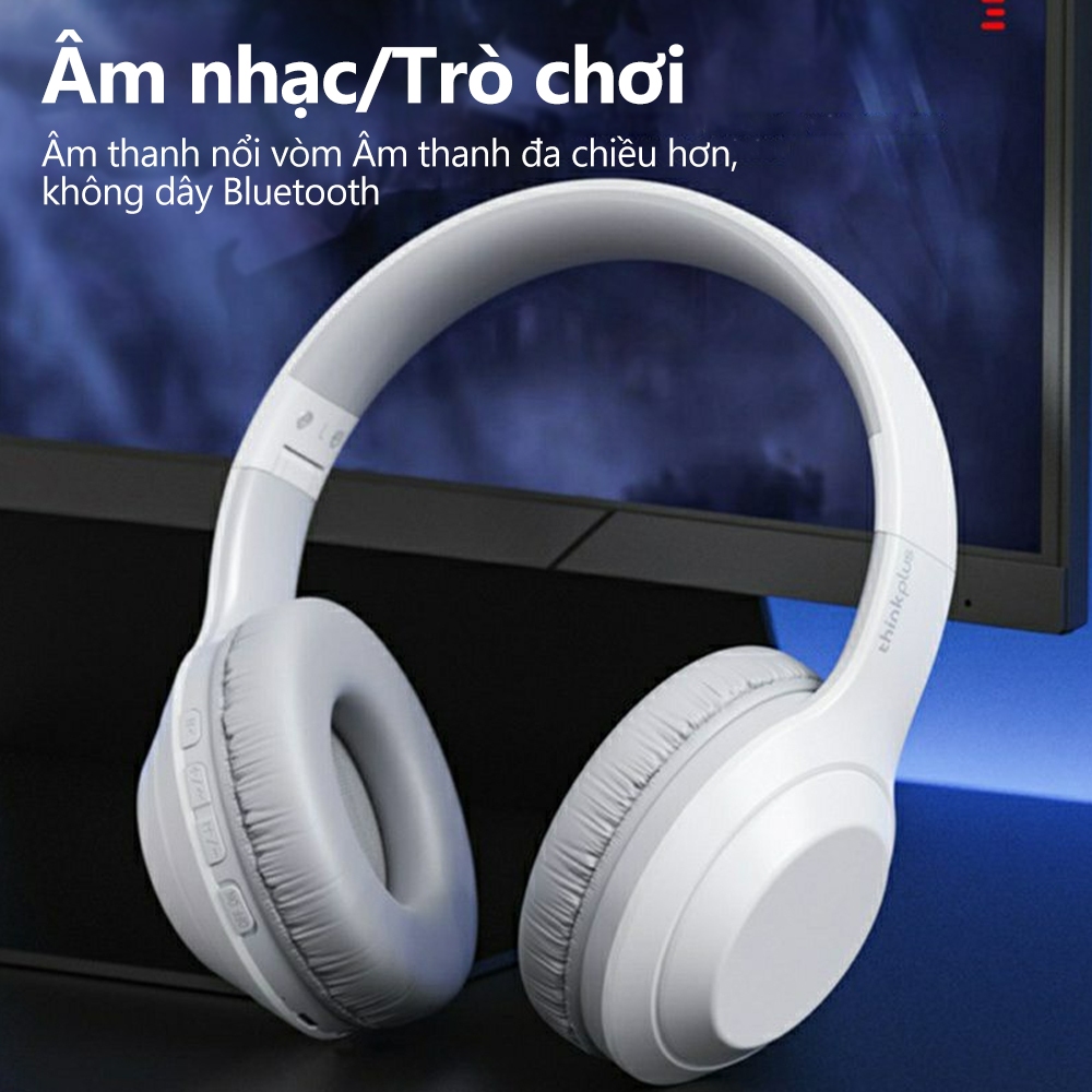 Tai nghe âm thanh nổi Lenovo TH10 TWS Tai nghe Bluetooth thể thao Âm nhạc chống nước có Mic cho Android IOS PC Bluetooth 5.4 | BigBuy360 - bigbuy360.vn