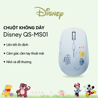 Chuột Không Dây Disney QS-MS01 Chống Thấm Mồ Hôi Thoải Mái Họa Tiết Dễ Thương