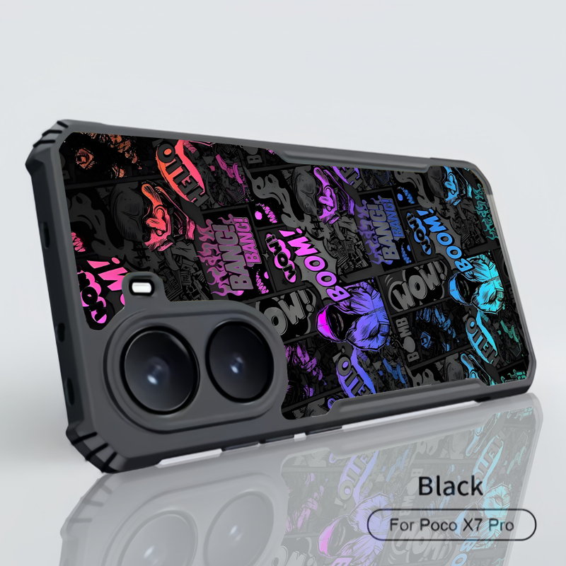 Ốp Điện Thoại Truyện Tranh Graffiti Thoáng Mát Đẹp Trai Xiaomi Mi POCO X7 Pro X6 X5 X4 X3 NFC F7 ult