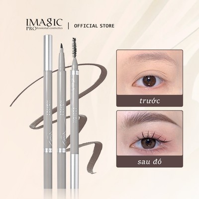 Bút chì kẻ lông mày IMAGIC3 màu mềm mịn lâu trôi chống thấm nước dễ lên màu