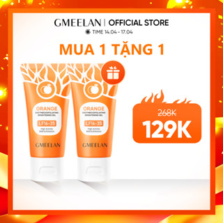 GMEELAN GEL TẨY TẾ BÀO CHẾT TÁC ĐỘNG CAM ENZYMES 50g Da Mặt Skincare Gel Orange