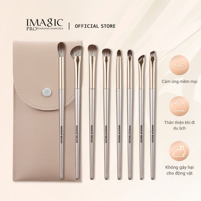 Bộ 8 cọ trang điểm IMAGIC thời trang