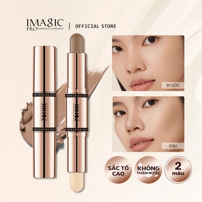 Thỏi Kem Bắt Sáng Và Tạo Khối 2 Màu Tùy Chọn Chống Thấm Nước Cao Cấp