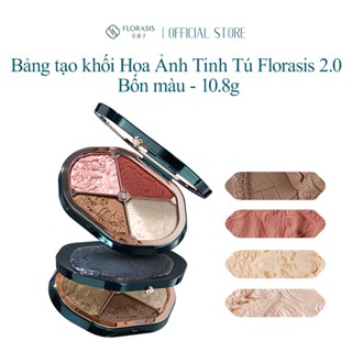 Florasis Bảng Phấn Mắt 4 Trong 1 Trang Điểm Tự Nhiên