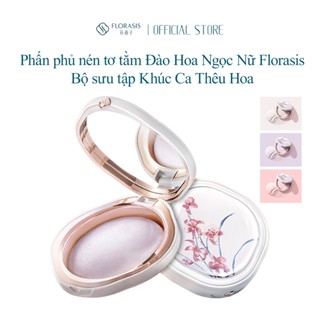 Phấn phủ dạng nén Đào Hoa Ngọc Nữ Florasis - Phiên bản hoa lan Florasis