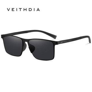 Veithdia Nam Kính Mát Phân Cực Thời Trang Lái Xe Thể Thao Kính Chống Nắng Khung Vuông Chống Tia UV Kính Mắt Z8079