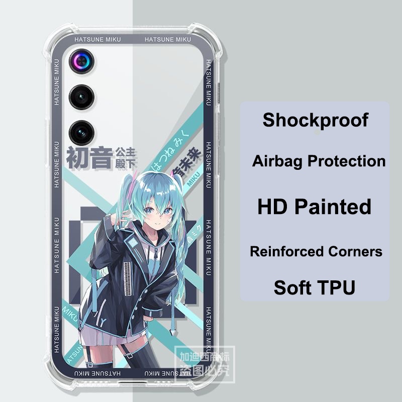 Bảo vệ trong suốt Bảo vệ chống sốc cho Nubia Red Magic 10Air Điện thoại Túi khí Red Magic 10 Air NX7