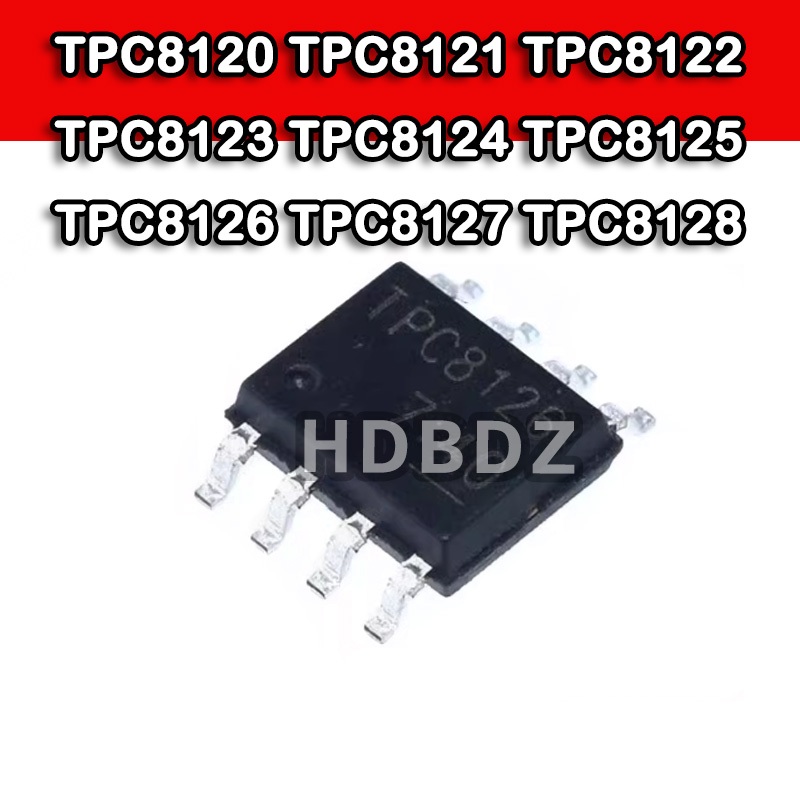 5PCS TPC8120 TPC8121 TPC8122 TPC8123 TPC8124 TPC8125 TPC8126 TPC8127 TPC8128 Chip quản lý điện IC SM