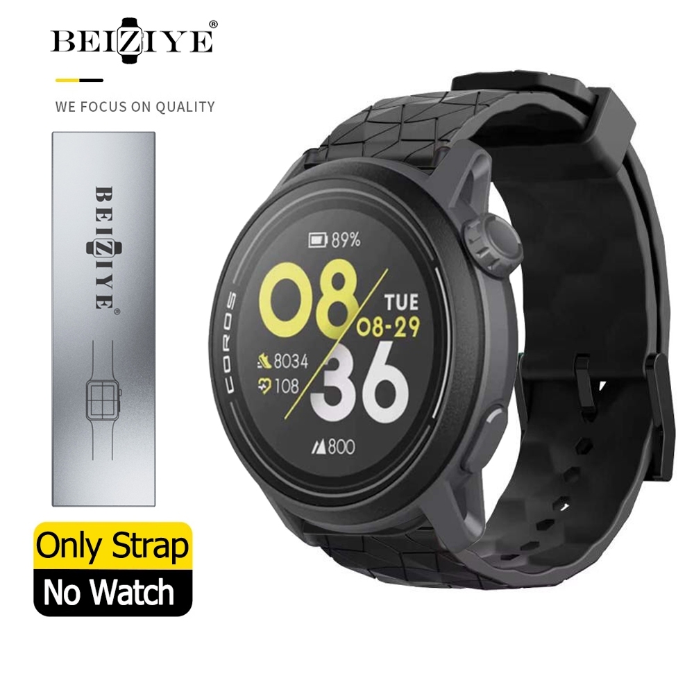 Beiziye Dây Silicon Màu Kẹo Cho Đồng Hồ Thông Minh COROS PACE 3