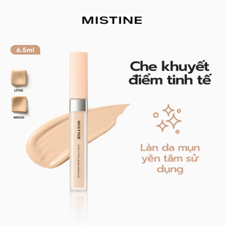 MISTINE Kem Che Khuyết Điểm Dạng Lỏng 6.5ml Hiệu Ứng Lì Mềm Mịn Lâu Trôi