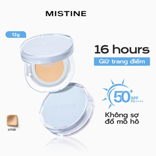 Cushion cầu vòng Xiêm La Chống Nắng MISTINE 1 lõi mã LF120 (Cushion 13g) + quà tặng 1 son bóng màu nâu trà (1.3g)
