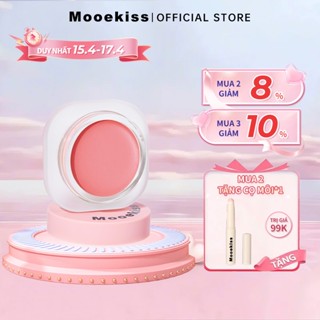 Má hồng kem Mooekiss phấn má hồng kem Màu matte Chống nước Giữ màu 12h Mềm mịn dưỡng da 5g