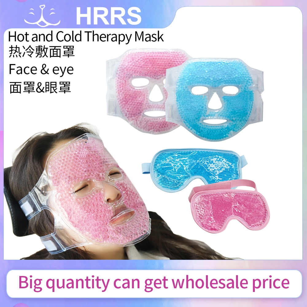 Gel Ice Pack Mặt nạ lạnh và nóng Gói làm mát để loại bỏ Edema Eye & Face Gel Mask