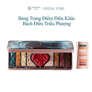 Florasis Bảng Phấn Mắt 9 Màu Hoa Mẫu Đơn Và Mặt Trăng Trang Điểm Chuyên Nghiệp