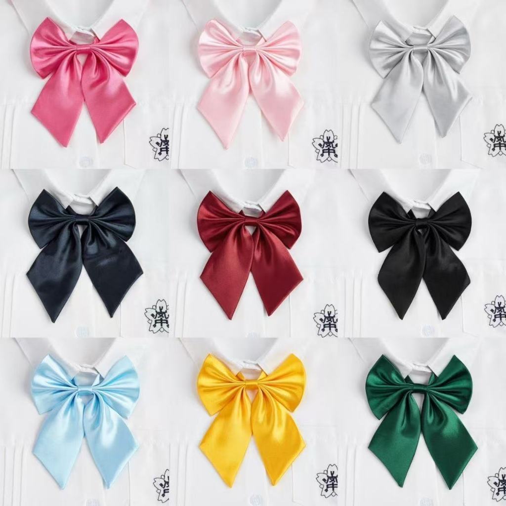 Cà vạt nơ màu sáng cho học sinh