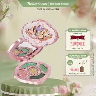 Flower Knows Midsummer Fairytales Collection Bảng phấn mắt năm màu nổi 6,5g