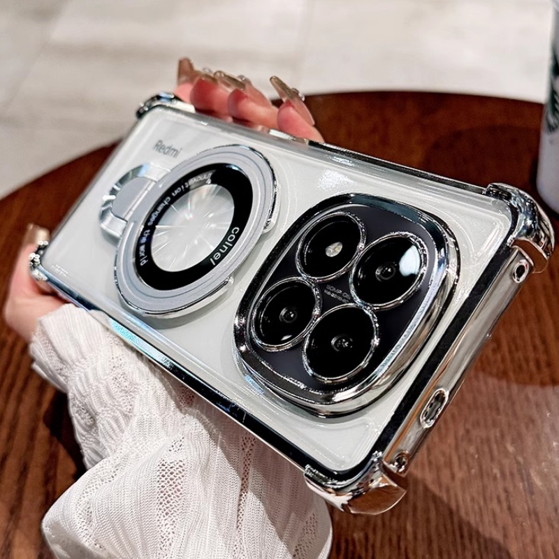 POCO X7 5G POCO X7 Pro 5G C75 5G POCO X6 Pro Vỏ mềm silicon trong suốt giá đỡ