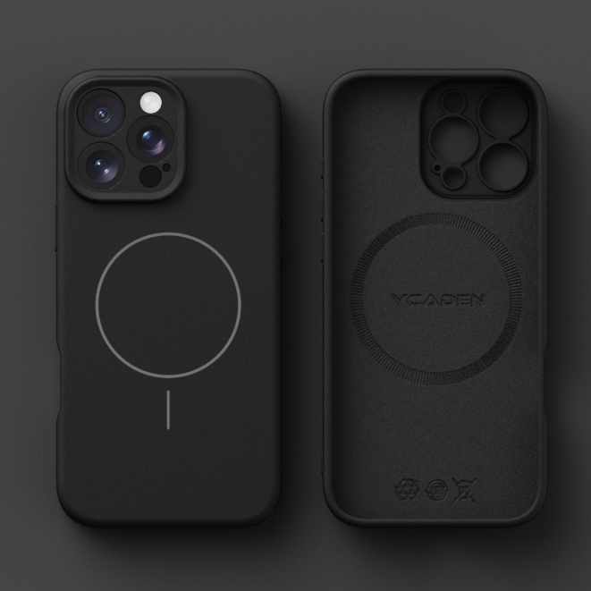 【Thin circles/Silicone soft case/Black】ốp lưng compatible for iPhone x xr xs max 16E 11 12 13 14 15 