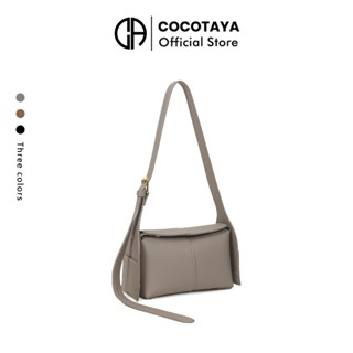 COCOTAYA Yulia Bag (DIY shoulder strap) Túi nắp gập thiết kế mới độc đáo, túi cầm tay và đeo vai đa năng