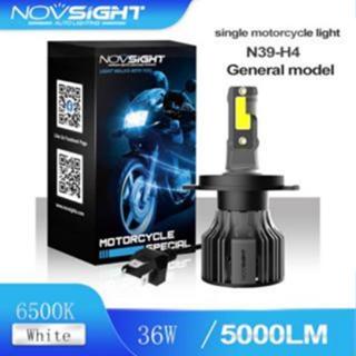 Đèn pha xe máy LED NOVSIGHT N39 H4 36W 5000LM 6000K một bóng chỉ cần cắm và sử dụng