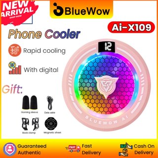   Ai  Bộ làm mát điện thoại BlueWow X109 cho điện thoại di động Quạt Phablet Bán dẫn Bộ tản nhiệt điện thoại di động Bộ làm mát chơi game Điện thoại di động 