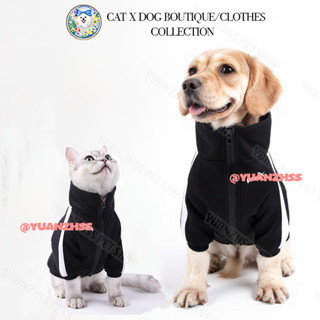 Áo Khoác Khóa Kéo Thời Trang Mới Cho Thú Cưng s-4xl áo cho chó poodle 4 chân áo khoác cho mèo đồ cho chó quần áo cho mèo áo chó bull pháp áo mèo mùa đông quần áo thú cưng áo cho cún lớn 10kg phụ kiện cho chó Jumpsuit chó