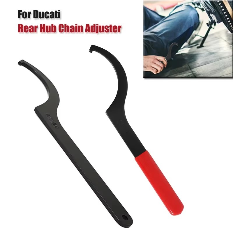 Dành Cho Ducati 748 848 916 996 998 1098 V4 Monster S4R Evo Dark Chain Phía Sau Hub Xích Điều Chỉnh 