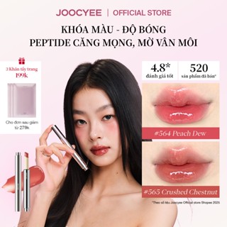 Son Bóng JOOCYEE Glossy Rouge Dưỡng Dưỡng Ẩm Chăm Sóc Môi Căng Bóng Mượt Môi Trong Suốt Lâu Trôi Che Phủ Rãnh Môi Màu Sắc Thời Trang Tự Nhiên Dễ Sử Dụng 2.3g