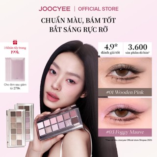 Bảng Phấn Mắt JOOCYEE 12 ô Đa Năng Dễ Tán Tự Nhiên Mịn Màng Nhũ Sáng Tiệp Da Mỏng Nhẹ Lâu Dài Mềm Mại Bền Màu Trang Điểm Mắt Mới Chất Lượng Cao 11g