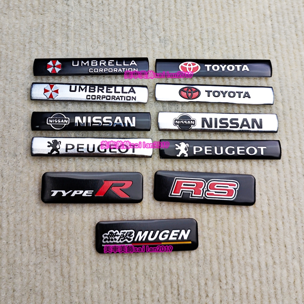 Thích hợp cho Toyota GR Honda Type R FK8 FL5 Nhãn dán trang trí RS Peugeot Sản phẩm Nhật Bản Ô bảo v