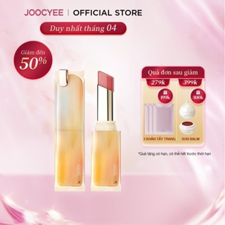 Son Bóng JOOCYEE Glazed Rouge Watery Lip Gloss Dưỡng ẩm Lâu Trôi Hiệu Ứng Thạch Thuỷ Tinh Căng Bóng Mọng Môi Che Phủ Rãnh Môi Màu Sắc Tự Nhiên 3.4g