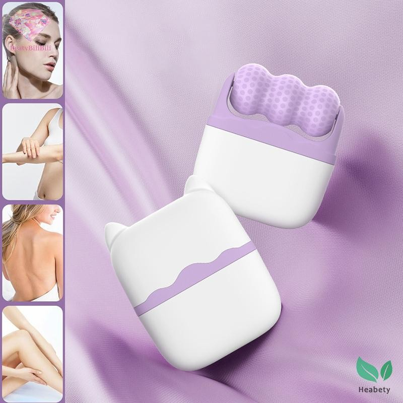 Heabety Lạnh Nén Đôi Đầu Con Lăn 2 Trong 1 Đá Massage Đa Chức Năng Máy Mát Xa Để Giảm Phù Làm Mát Mới