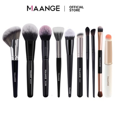 MAANGE Bộ Cọ Trang Điểm Lẻ Cá Nhân (Cọ Tán Kem Nền / Cọ Che Khuyết Điểm /  Cọ Tạo Khối / Cọ Má Hồng)