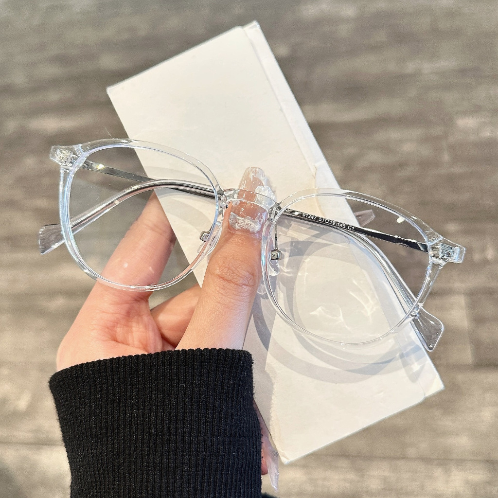 🍥jellycuty🍥 👓Kính chặn ánh sáng xanh Hàn Quốc - Khung kim loại tròn dành cho nam và nữ | Chống U V, Chống mỏi mắt | BigBuy360 - bigbuy360.vn