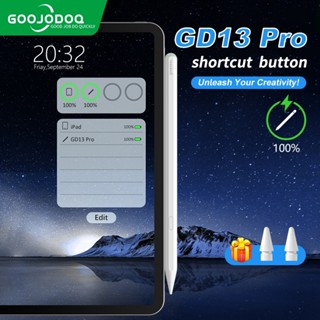  Bút cảm ứng goojodoq GD13pro đánh thức tự động thích hợp cho iPad mini 6 Air 4 Air 5 2019 2020 2021 Pro 11 Pro 12.9 
