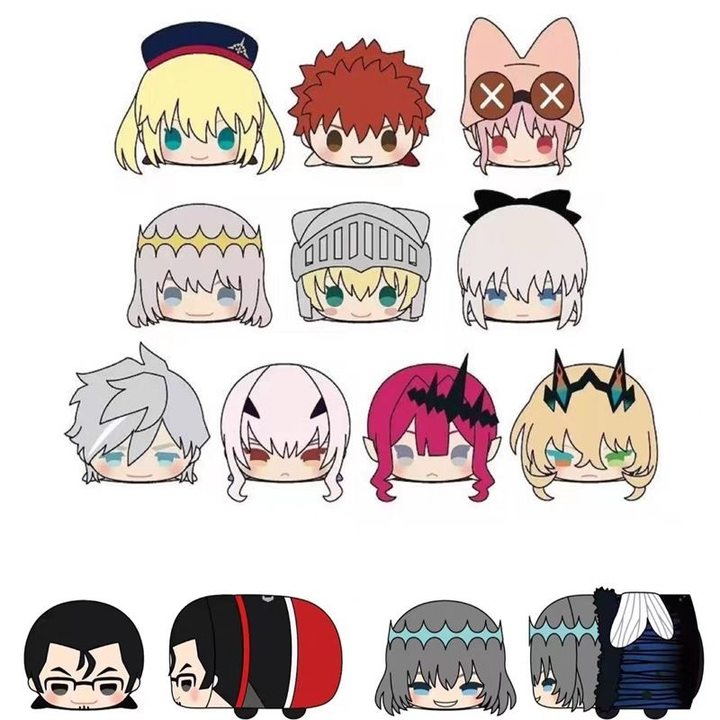 Nhồi Bông Fate/Grand Order Vol.11 Mochi Linh Vật 8.5cm Sang Trọng Búp Bê Oberon Barghest Altria Cast
