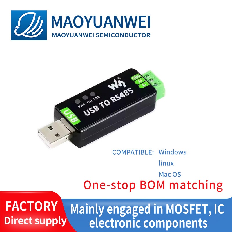 1 Cái FT232RNL / USB-RS485 CH343G Bộ Chuyển Đổi USB Sang RS485 Cấp Công Nghiệp Mô Đun Truyền Thông R